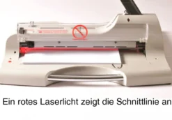 Hebelschneidegerät OLYMPIA G 3650 für Stapelschnitt, DIN A4, bis 50 Blatt