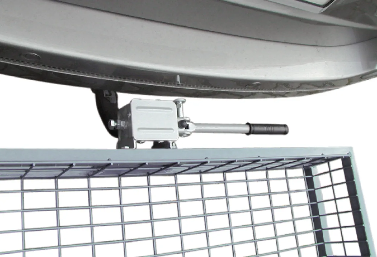 Hecktransporter, Heckträger mit Schnellkupplung