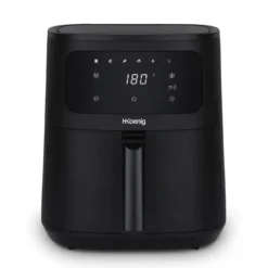 Heißluftfritteuse 6L FRY860, 6 Kochprogramme, Schwarz