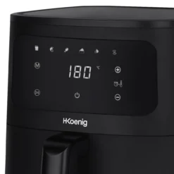 Heißluftfritteuse 6L FRY860, 6 Kochprogramme, Schwarz