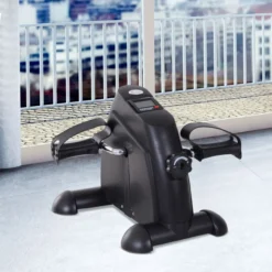 Heimtrainer Mini Bike Pedaltrainer Trainingsrad mit LCD-Display
