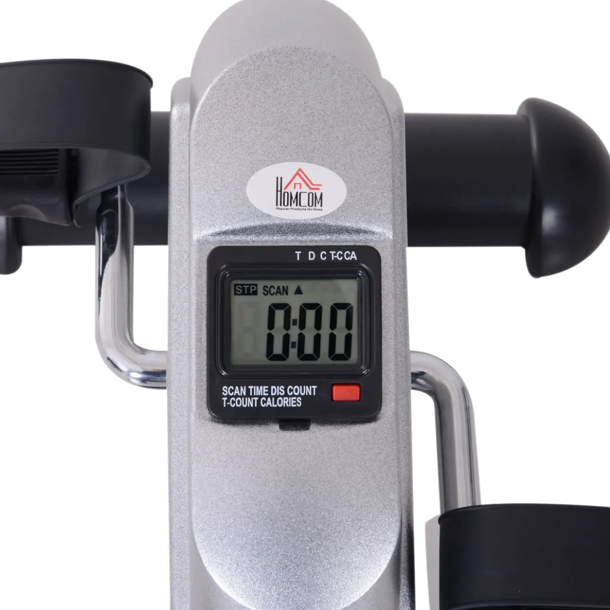 Heimtrainer Mini Bike Pedaltrainer Trainingsrad mit LCD-Display
