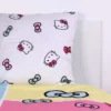 Hello Kitty Bettwäsche Größe 80x80 + 135x200 cm