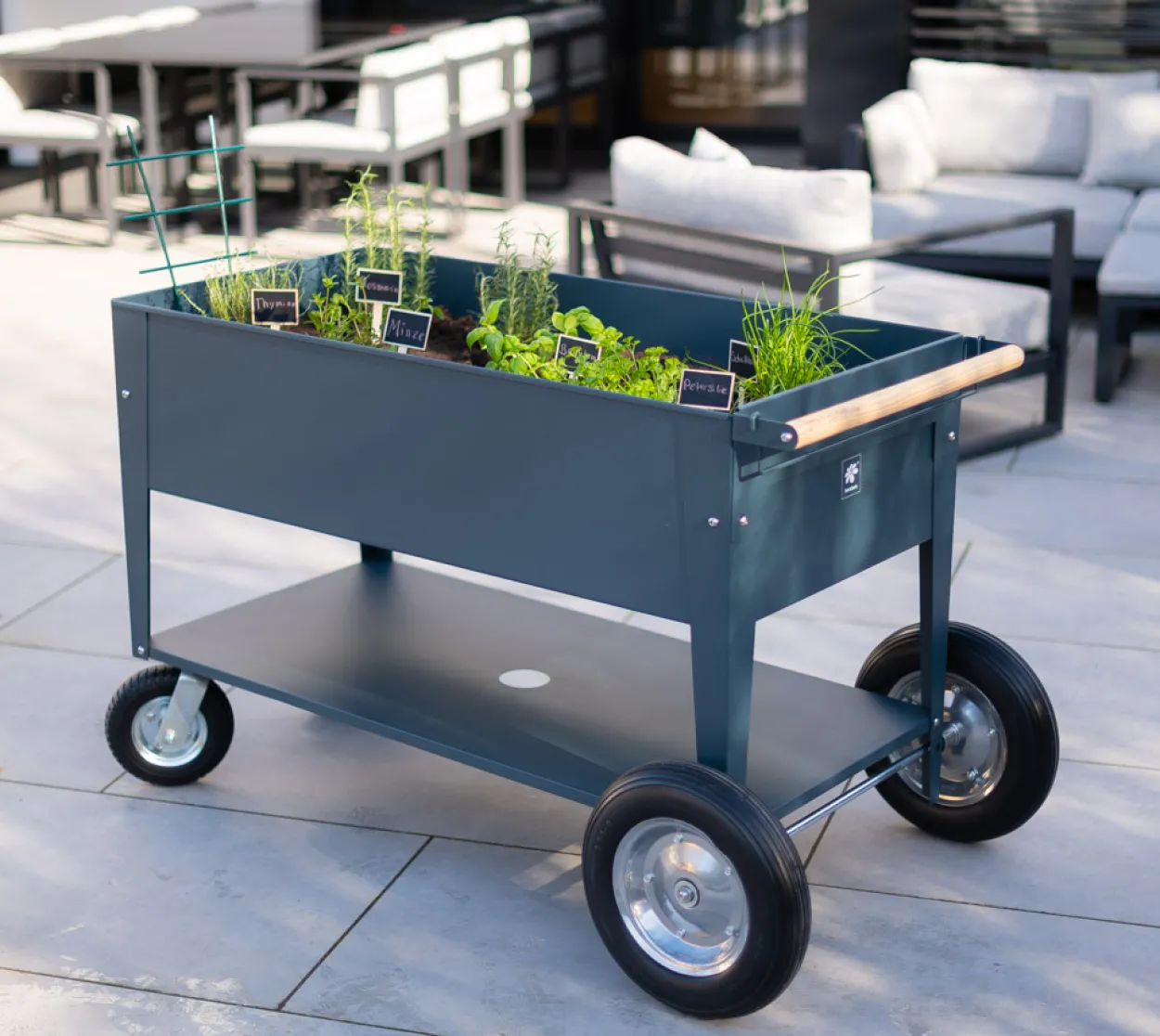 Herstera Garden Kräuterfabrik Swivel anthrazit