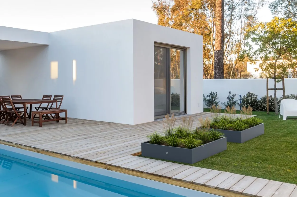 Herstera Garden Pflanzkasten 150x100x25 anthrazit