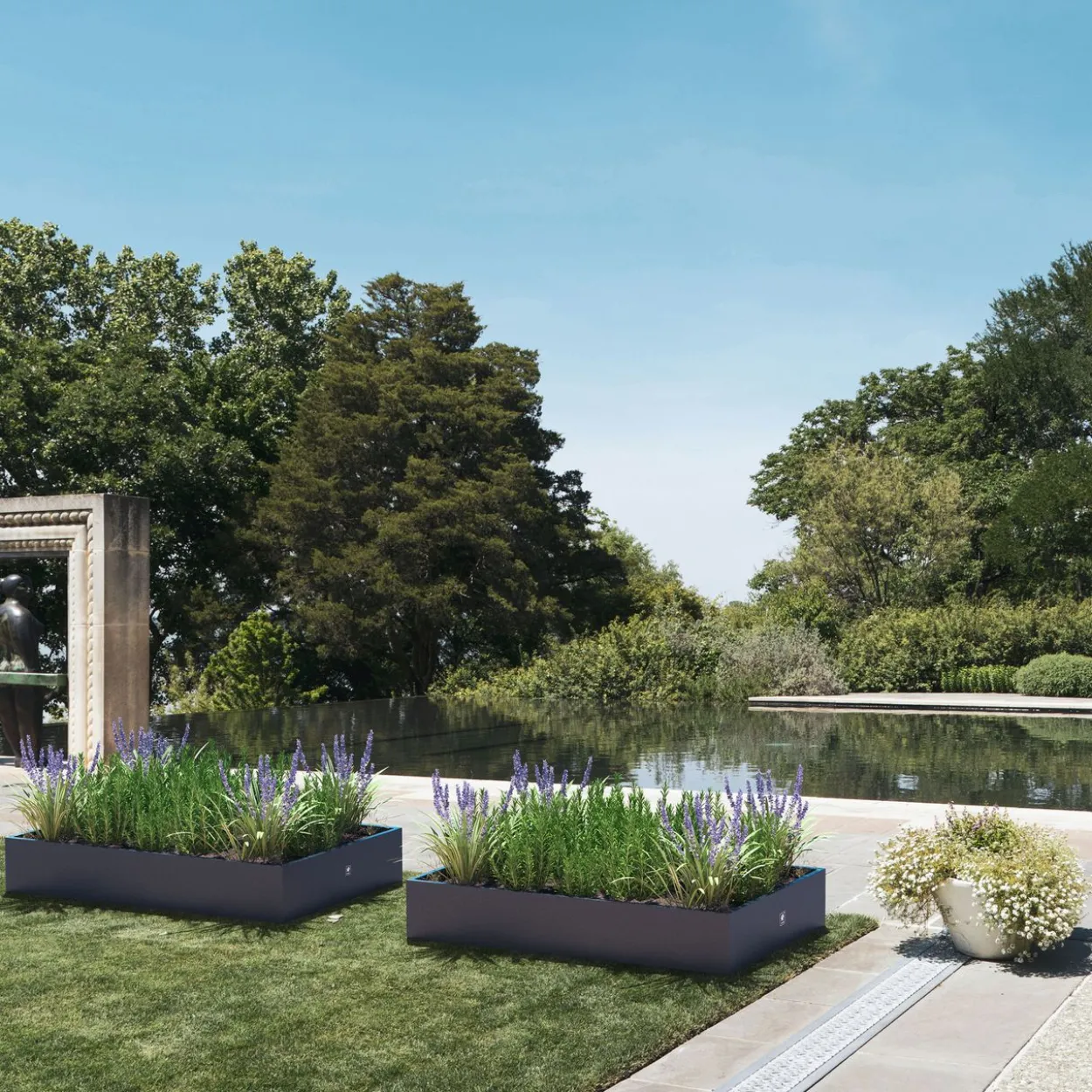 Herstera Garden Pflanzkasten 150x100x25 anthrazit