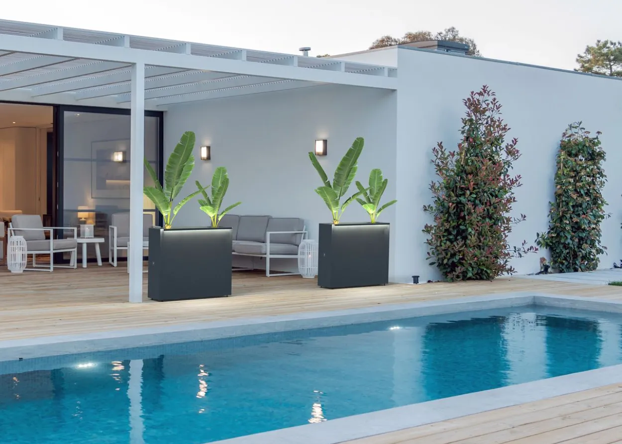 Herstera Garden Pflanzkasten Hochbeet anthrazit