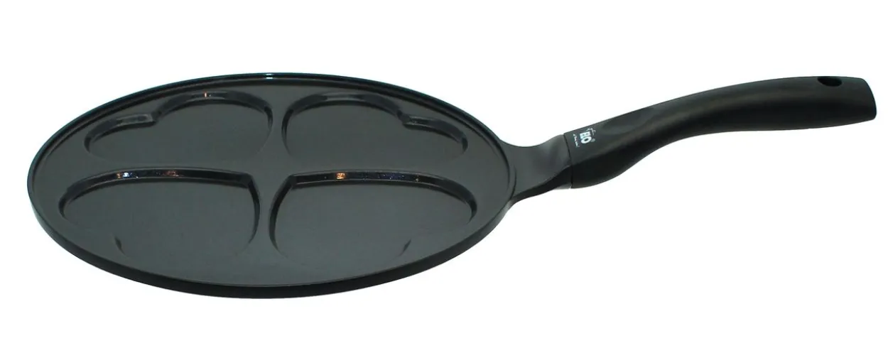 Herz-Blinipfanne 26cm "Herzflamme"