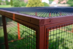 Hühnerauslauf Gross Rot, EZ Chicken Home 8,76 m² Hergestellt in EU