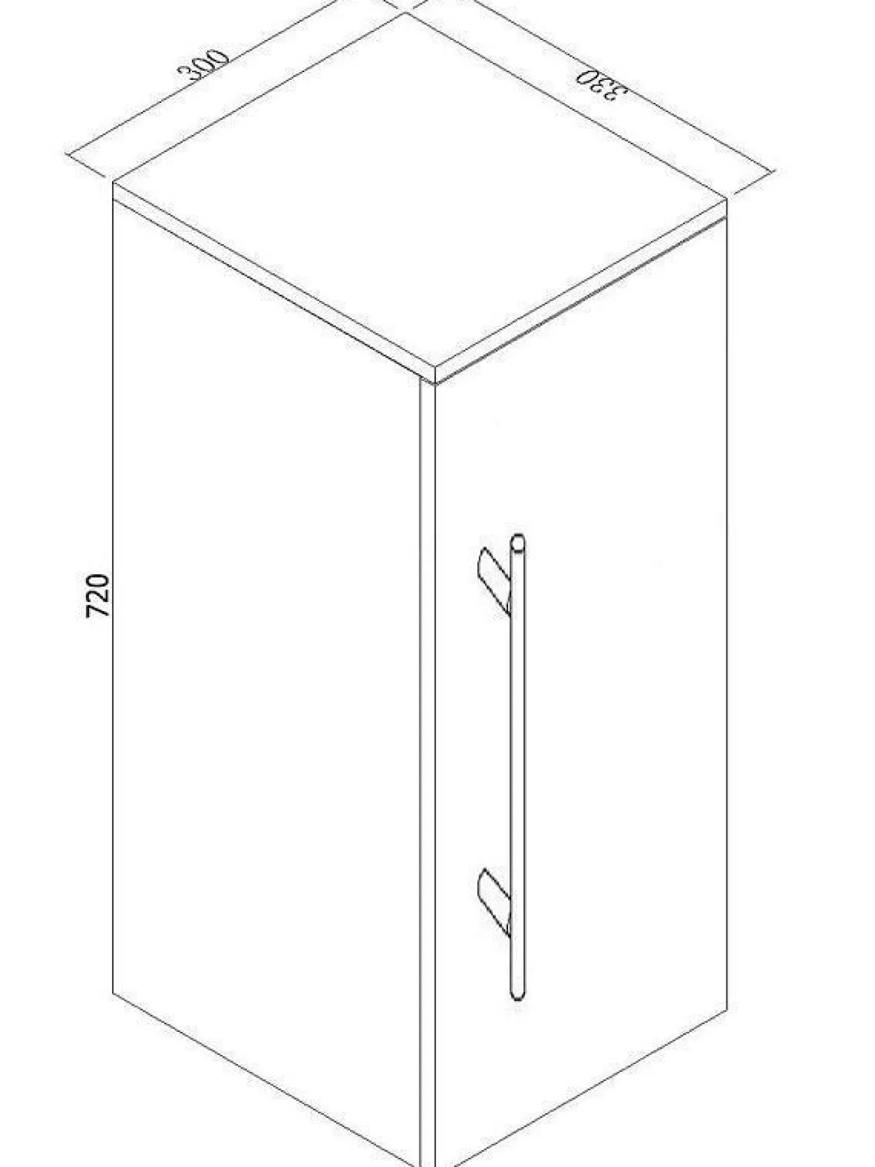 Hängeschrank Levana- M