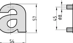 HN 150 Hausnummer a