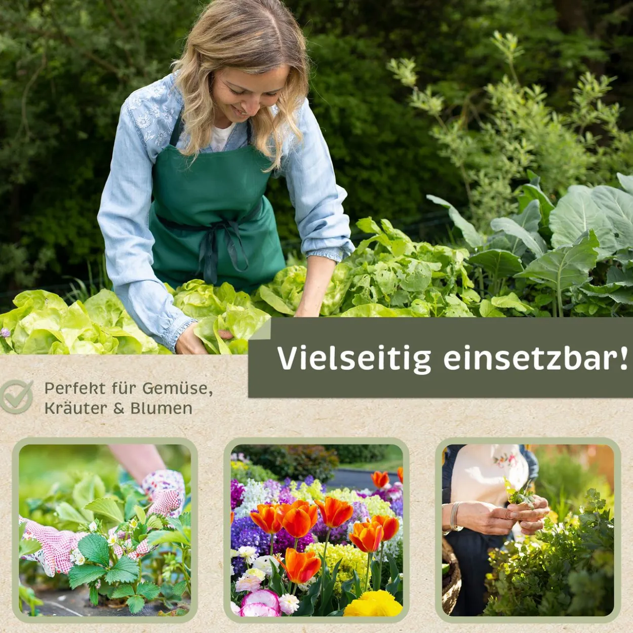 Hochbeet Metall eckig 160x77x77cm, silber, Gartenbeet, Pflanzbeet, Kräuterbeet