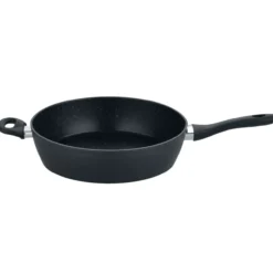 Hochrand-Pfanne "Hamar", Ø ca. 28 cm - Schwarz mit Gegengriff