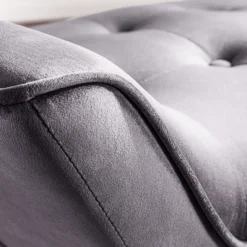 Hocker, ca. 90 x 48 x 54 cm - Dunkelgrau