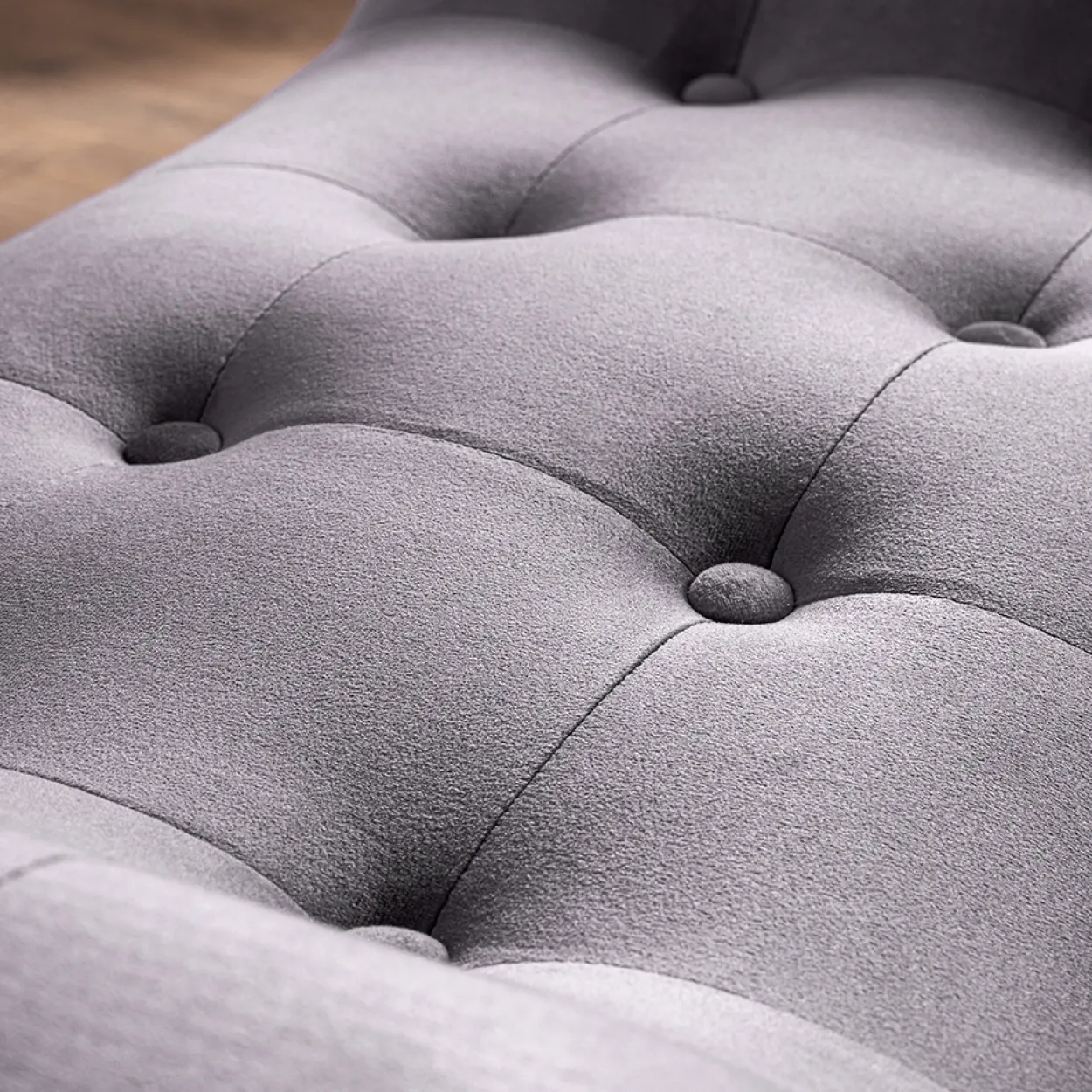 Hocker, ca. 90 x 48 x 54 cm - Dunkelgrau