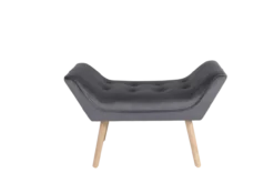 Hocker, ca. 90 x 48 x 54 cm - Dunkelgrau