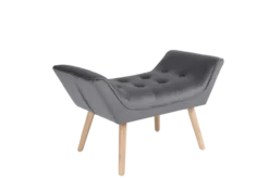 Hocker, ca. 90 x 48 x 54 cm - Dunkelgrau