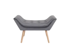 Hocker, ca. 90 x 48 x 54 cm - Dunkelgrau