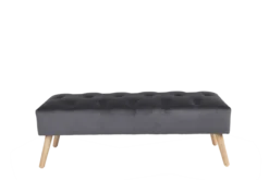 Hocker, ca. 126 x 49 x 42 cm - Dunkelgrau