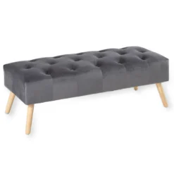 Hocker, ca. 126 x 49 x 42 cm - Dunkelgrau
