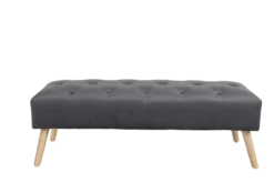Hocker, ca. 126 x 49 x 42 cm - Dunkelgrau