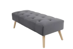 Hocker, ca. 126 x 49 x 42 cm - Dunkelgrau