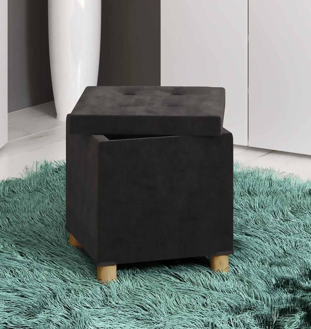 Hocker "Sizos M" Anthrazit