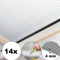 Hohlkammerstegplatten Polycarbonat Doppelstegplatten VARUS