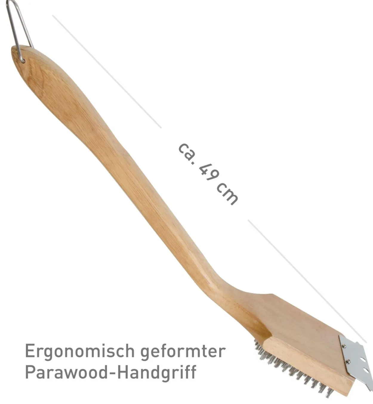 Holz Grillbürste