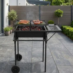 Holzkohle BBQ Grill, ca. 77 x 50 x 79 cm