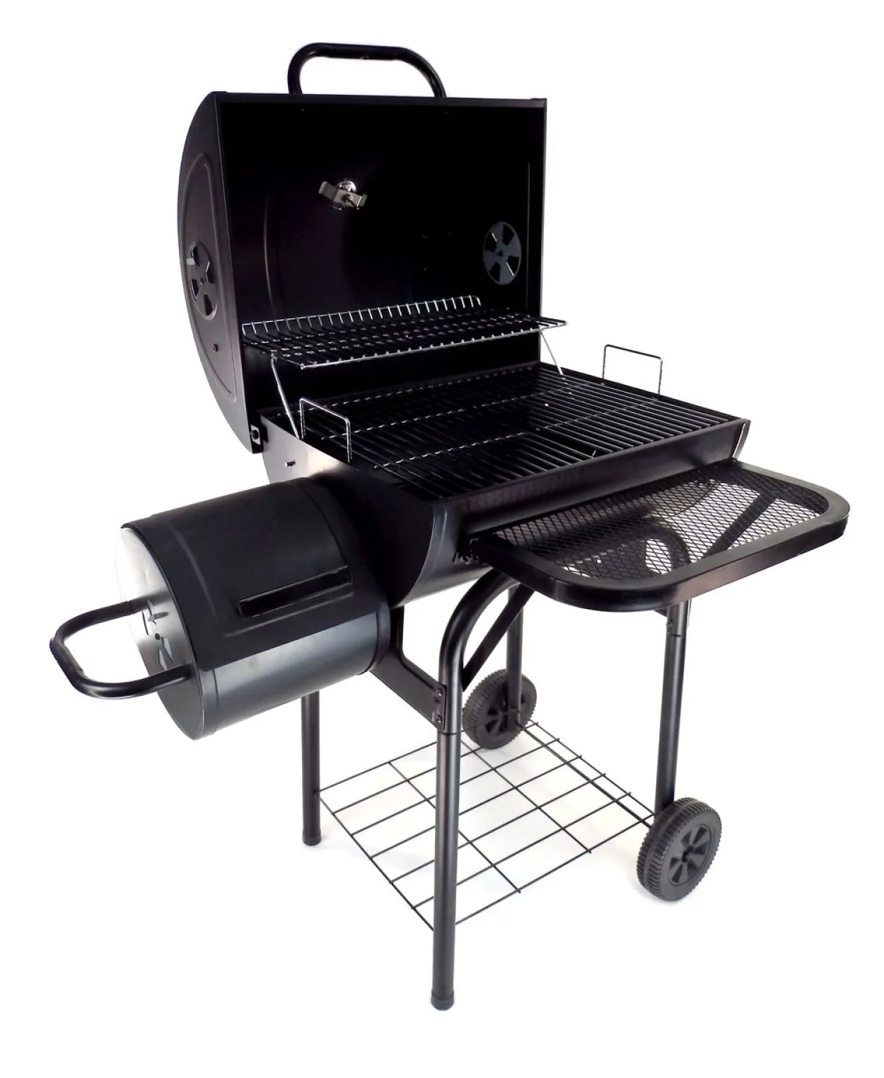 Holzkohlefassgrill - ca. 90 x 70 x 126 cm