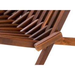 Holzliegestuhl klappbar aus Akazie, ca. 56 x 69 x 84 cm