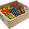 Holz Magnet Buchstaben