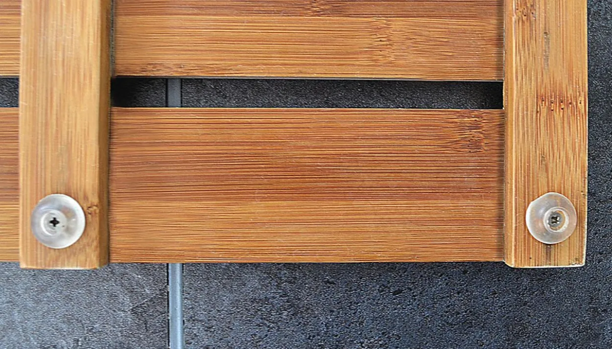 Holzvorlegerost Grating, ca. 38x72 cm, natur, Bambus