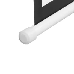 HOMCOM Beamer-Leinwand Elektrisch 266 x 149 cm 16:9 Projektionsleinwand, Metall