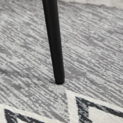 HOMCOM Fußhocker Sitzhocker Quadratischer Schminkhocker mit Kaschmir-Optik