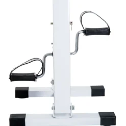 HOMCOM Heimtrainer für Senioren Bewegungstrainer Pedaltrainer Stahl Weiß