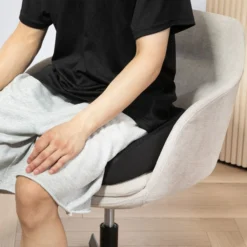 HOMCOM Orthopädisches Sitzkissen Ergonomisches Sitzkissen für Bürostuhl, Auto