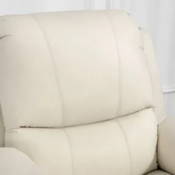 HOMCOM Relaxsessel Fernsehsessel mit Liegefunktion, Fußstütze für Wohnzimmer