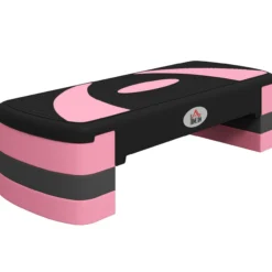 HOMCOM Steppbrett Aerobic-Stepper höhenverstellbar 10-20cm für Zuhause bis 150kg