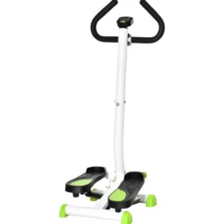 HOMCOM Stepper Fitness Swing Stepper mit LCD-Schirm bis 100 kg 55 x 44 x 108 cm