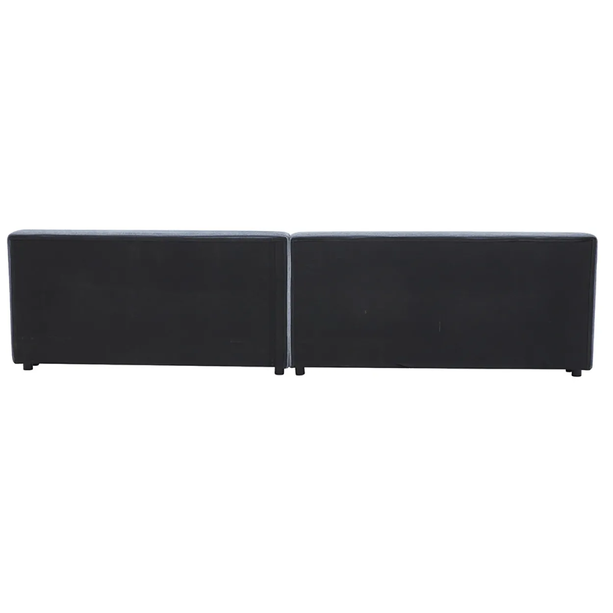 HOME DELUXE Bett mit Ablage GALAXIS Grau - 270 x 200 cm