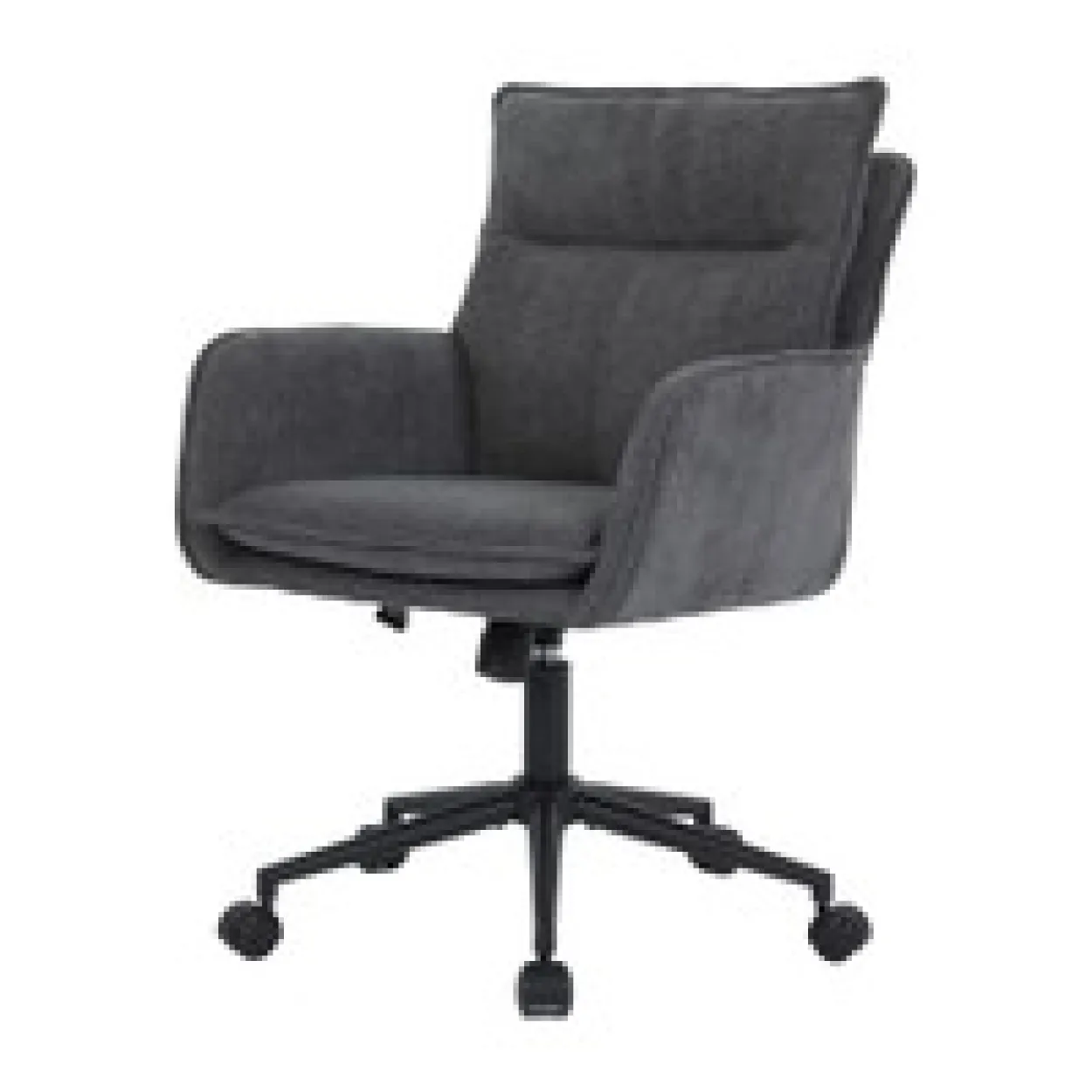 HOME DELUXE Bürostuhl CORA - Webstoff Anthrazit