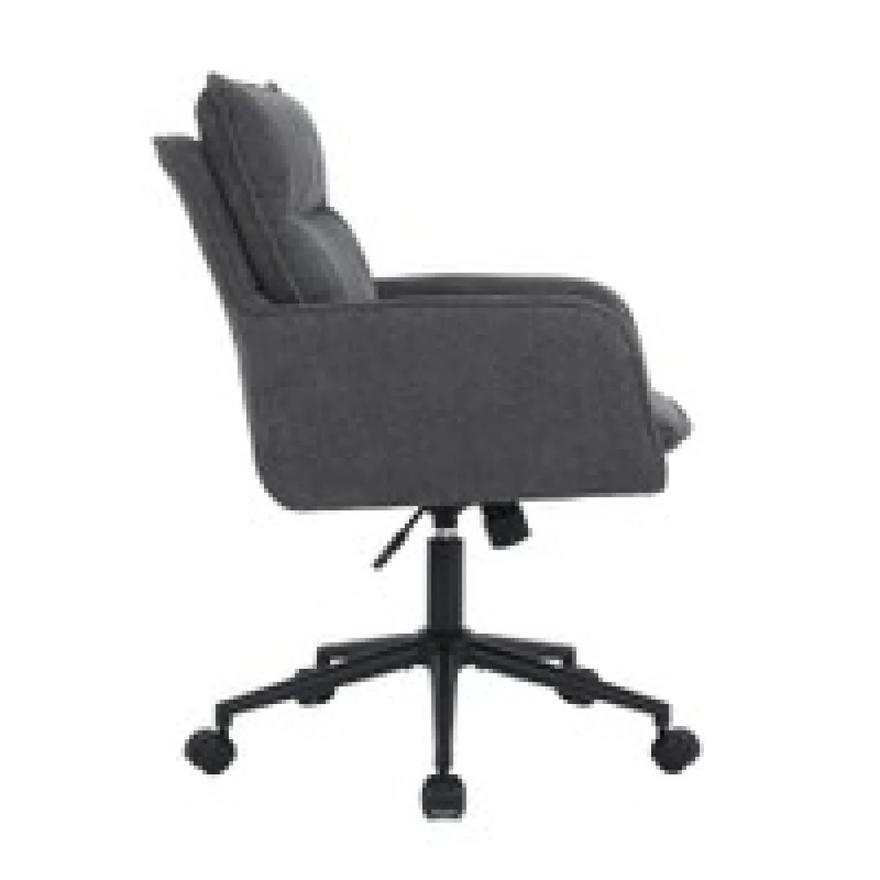 HOME DELUXE Bürostuhl CORA - Webstoff Anthrazit