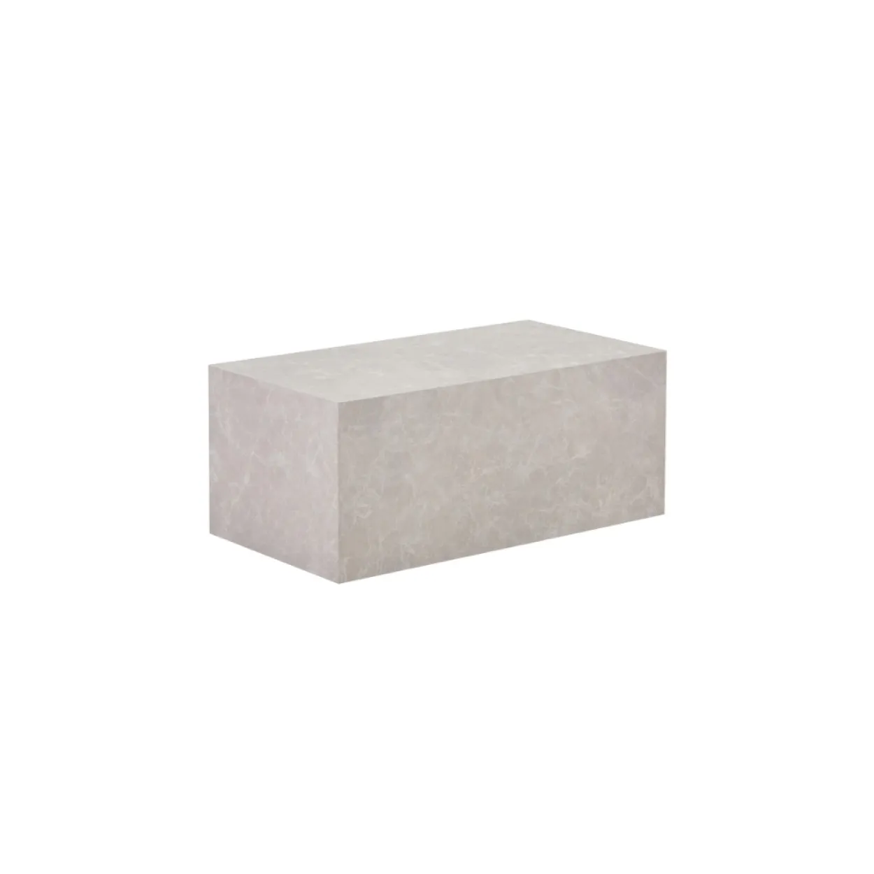 HOME DELUXE Couchtisch Marmor AMIRI L Beige
