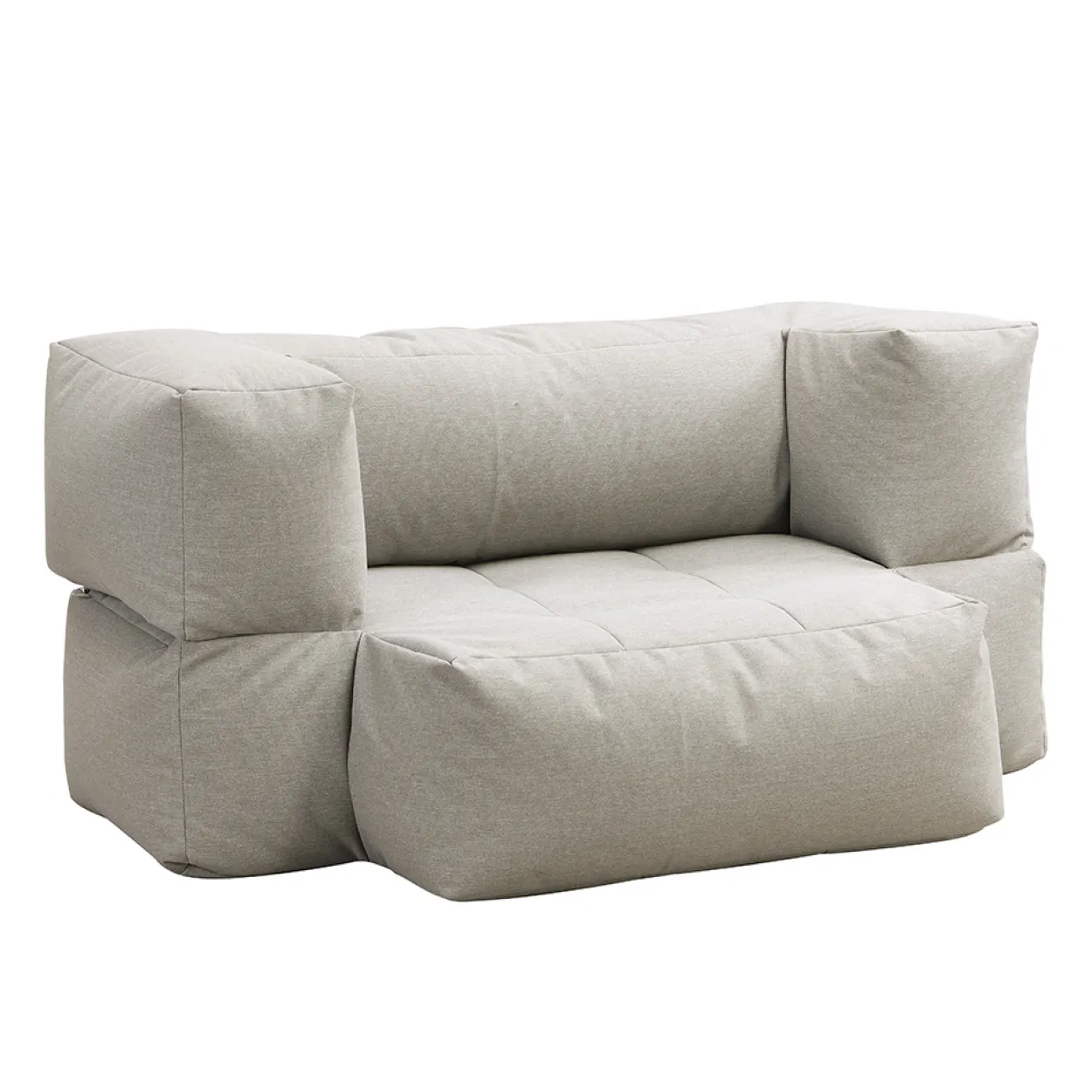 Home Deluxe Outdoor Sitzsack HEAVEN - Hellgrau