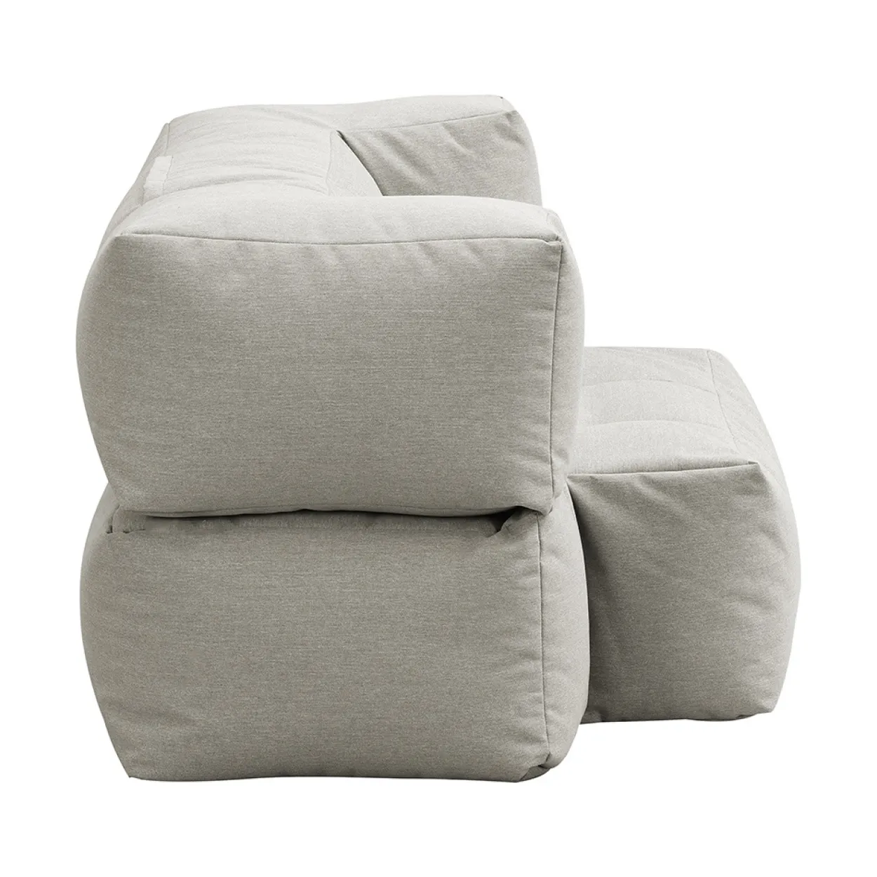 Home Deluxe Outdoor Sitzsack HEAVEN - Hellgrau