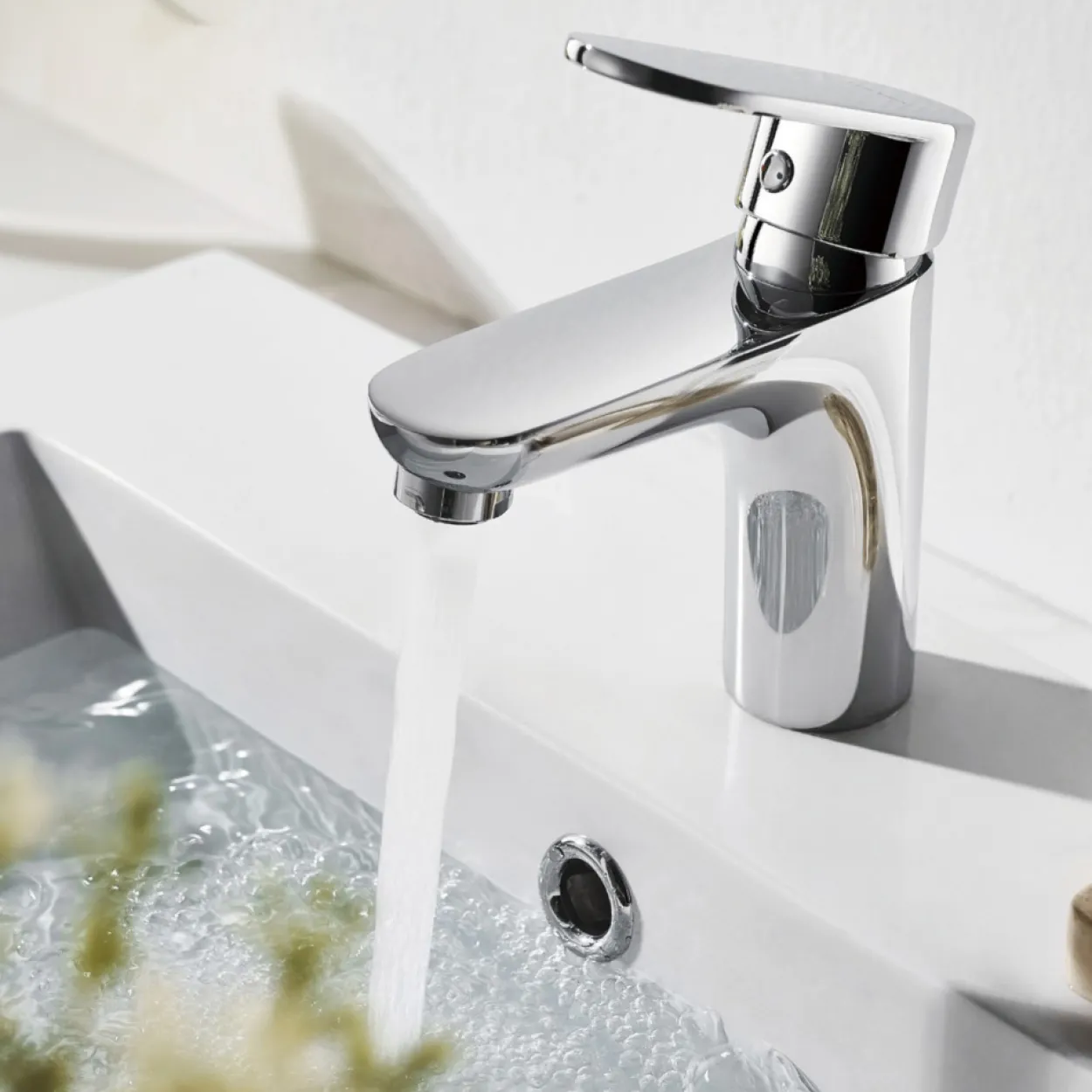 HOME DELUXE Waschtischarmatur RADIANT - Chrome