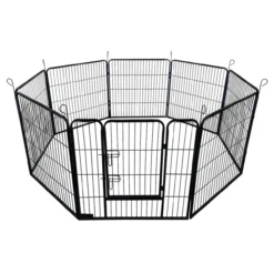 HOME DELUXE Welpenauslauf BARKI 80 x 80 cm / 8-teilig