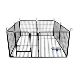 HOME DELUXE Welpenauslauf BARKI 80 x 80 cm / 8-teilig